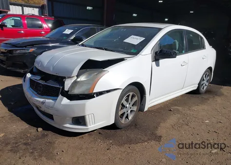 2012 Nissan Sentra 2.0 Sr from USA, damaged, VIN 3N1AB6AP3CL651372